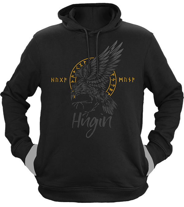 SALE Hoodie Hugin