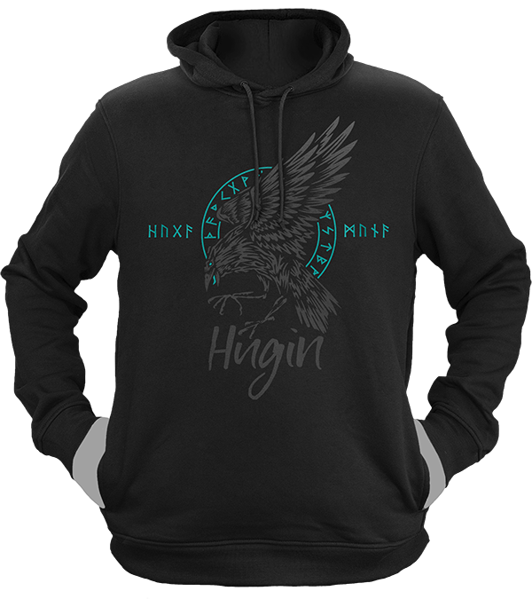 SALE Hoodie Hugin