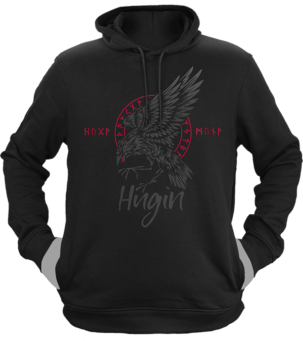 SALE Hoodie Hugin