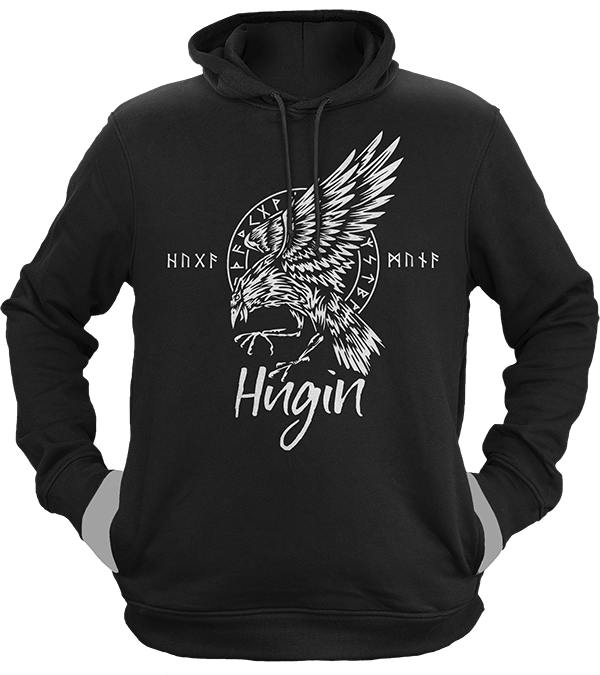 SALE Hoodie Hugin