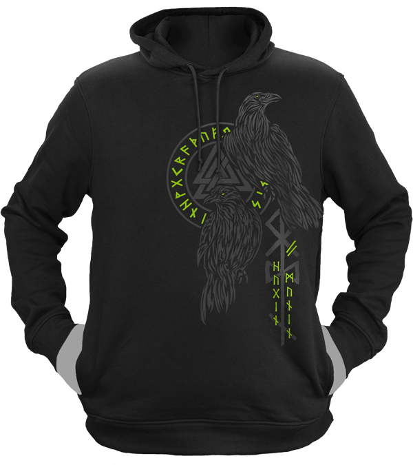 SALE Hoodie Odins Raben