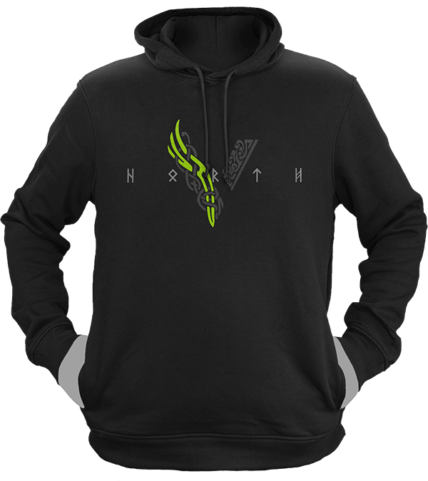 SALE Hoodie Viking V