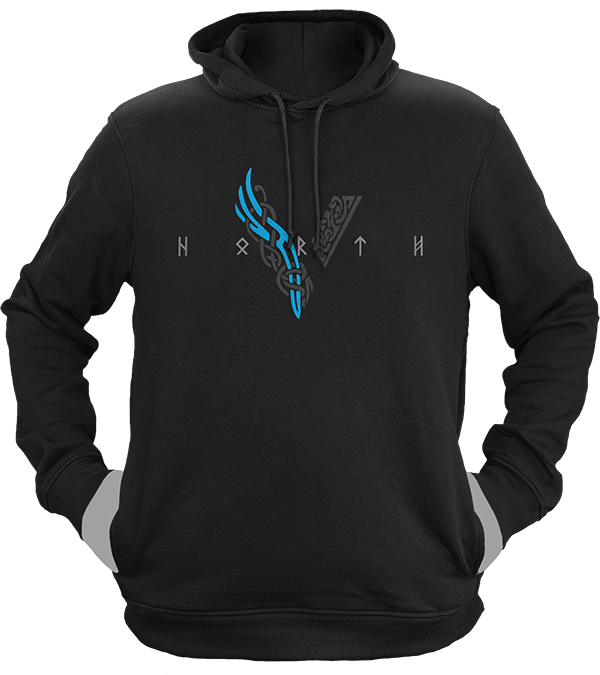 SALE Hoodie Viking V