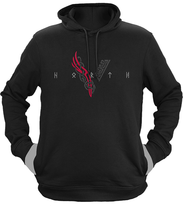 SALE Hoodie Viking V