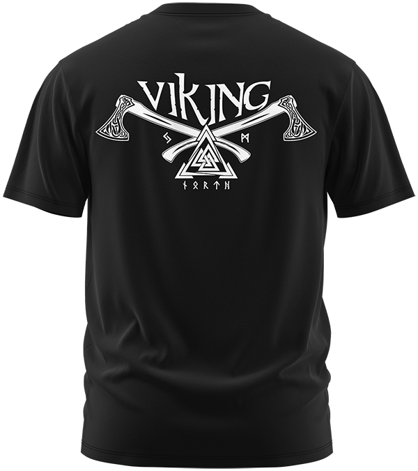 Viking Äxte Rücken