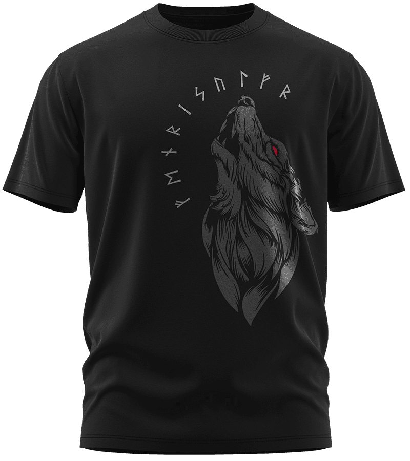 Fenris Wolfsrune – T-Shirt für Herren – North Legendary®