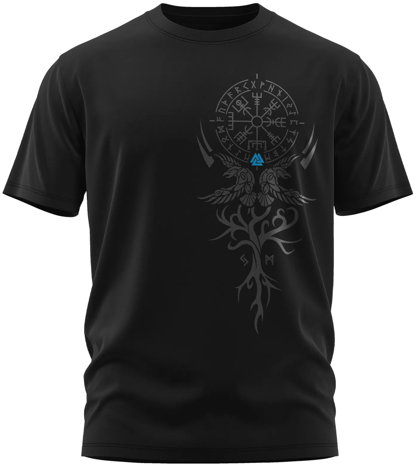 Vegvisir – Tiefseeblau